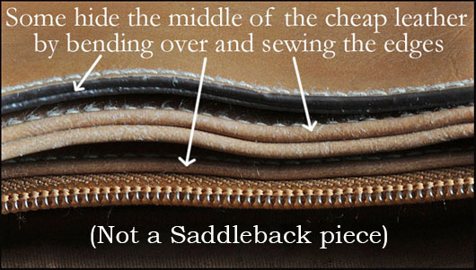 Cheap leather middle Cheap leather middle